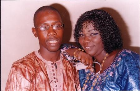 ndeye seck et moi jour le jour de la tabaski 2006
