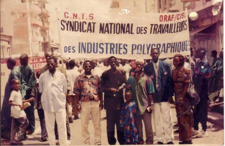 les syndicaliste de l'Imprimerie saint -paul dakar