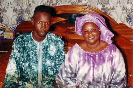 mére Diatou GAYE et moi