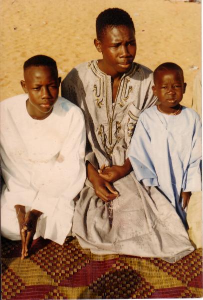 c'est moi avec mes petit frére oussou bébé et babacar dieng