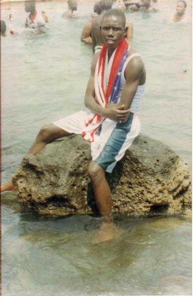 c'est moi en pleine mer à ngor