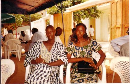 oussou Bébé et Eliza faye