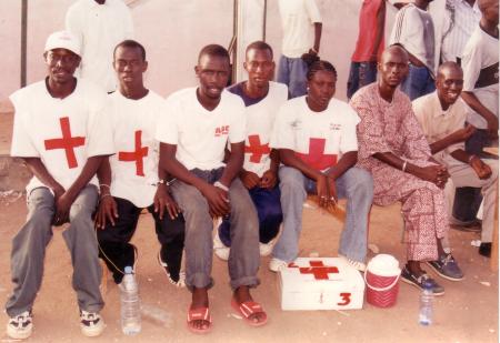 La croix rouge Sénégalais