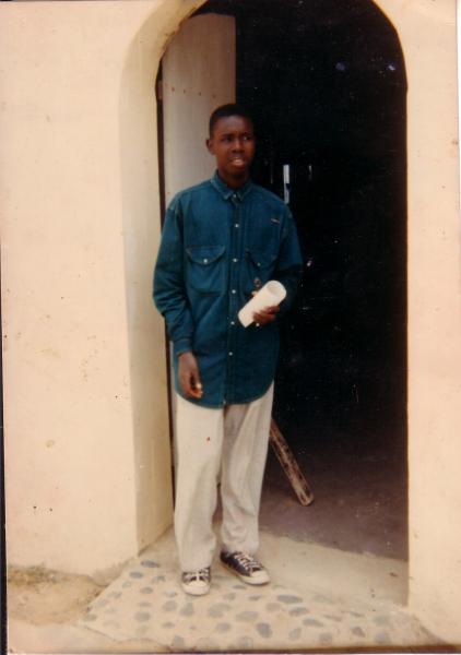 c'est moi à l'ile de gorée